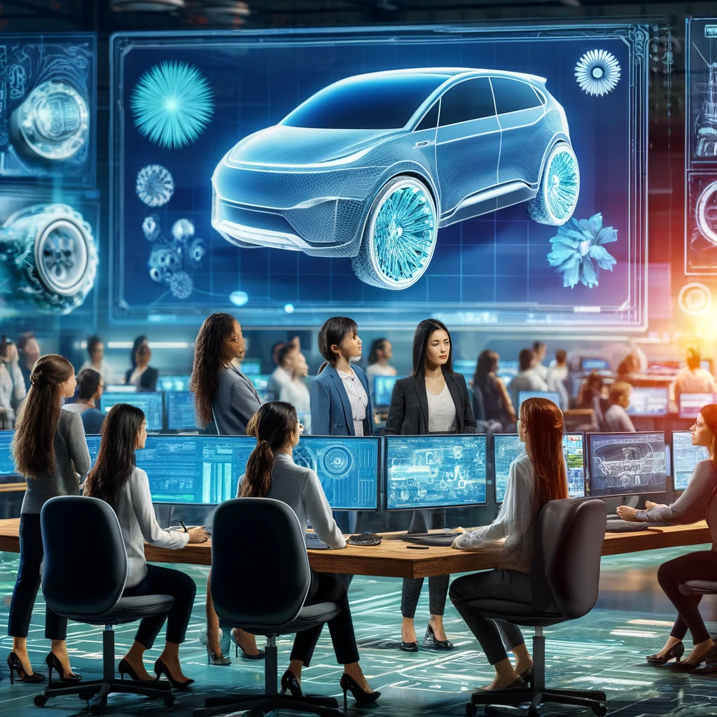Female Engineers in Action